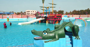 Waterpark and largest wave pool for Dream Holiday Park